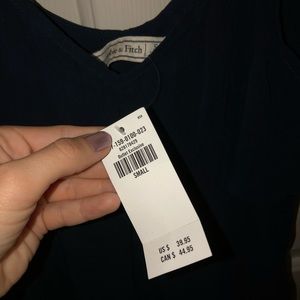 Abercrombie & Fitch Outlet Exclusive Navy Dress